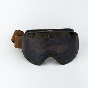 Fendi FE40152U SKI MASK Men 48G Brown Mirror NEW AUTHENTIC